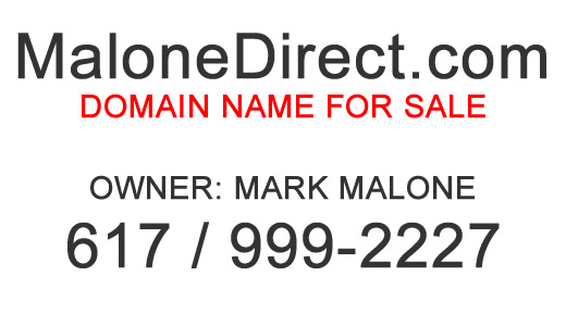 MaloneDirect.com for sale